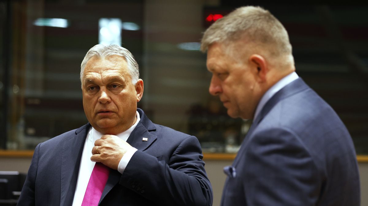 Fico a Orbán jedou doma proruskou notu, v Bruselu ale hlasovali pro Ukrajinu
